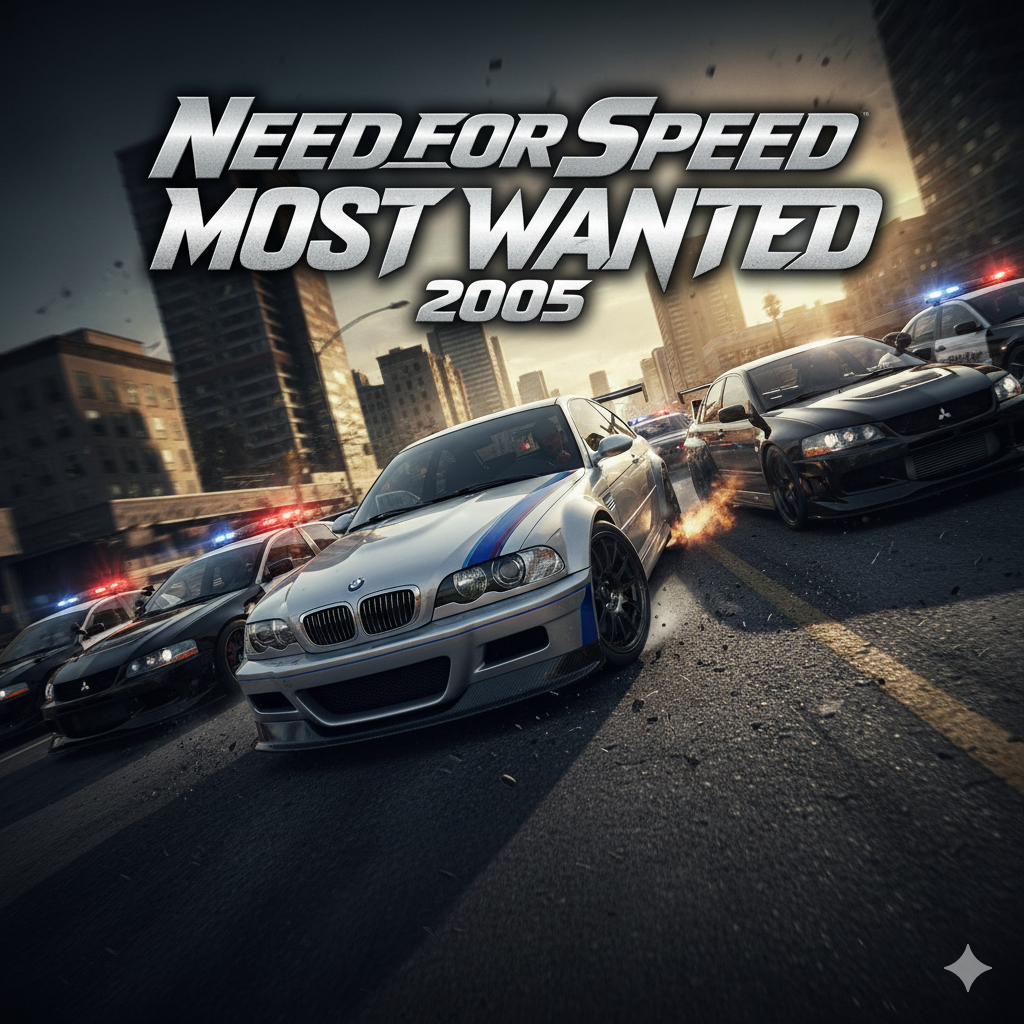 Need for Speed: Most Wanted (2005) Cover Art
